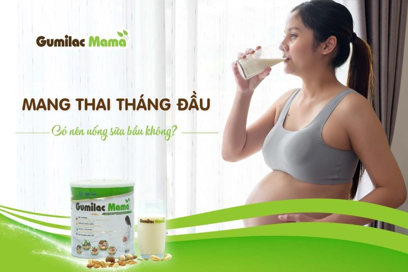 Mang thai 3 tháng đầu có nên uống sữa bầu không ?