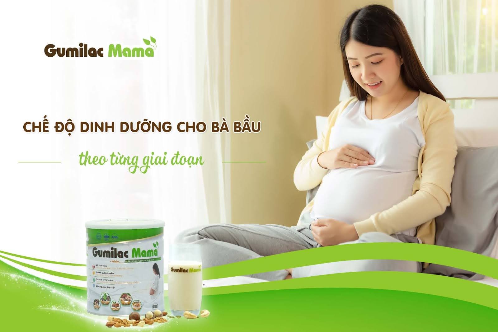 Chế độ dinh dưỡng cho bà bầu theo từng giai đoạn