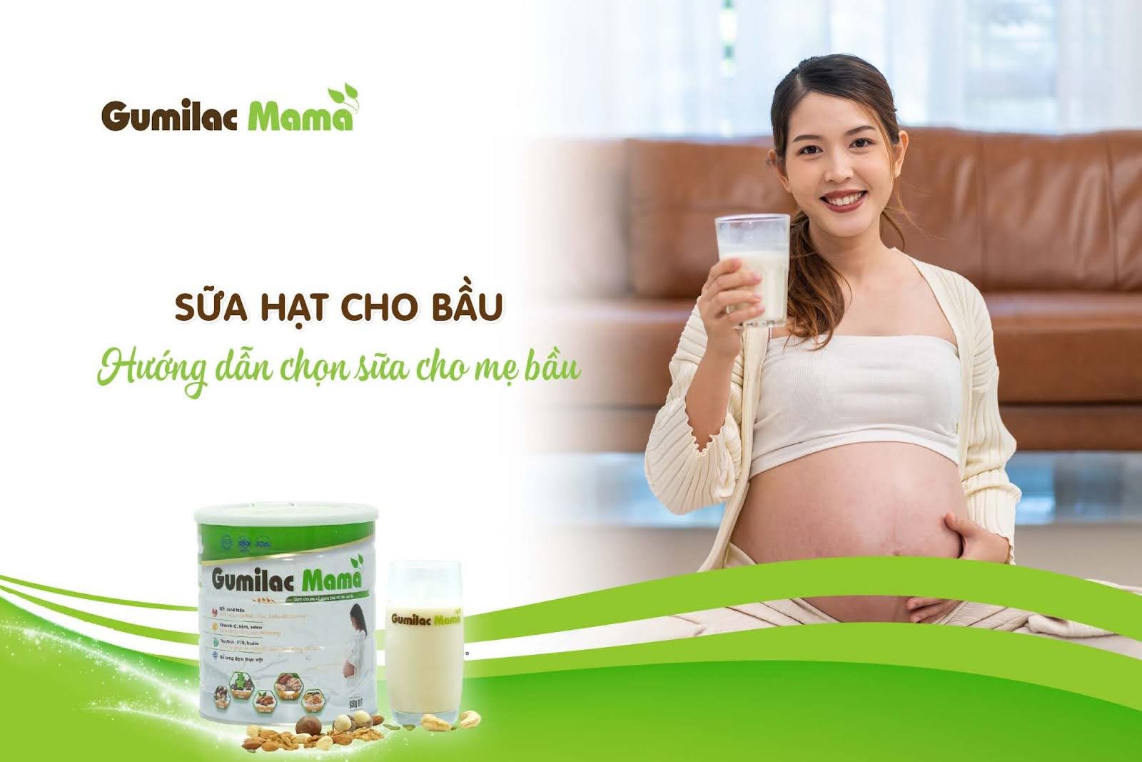 Sữa hạt cho bầu - Hướng dẫn chọn sữa cho mẹ bầ